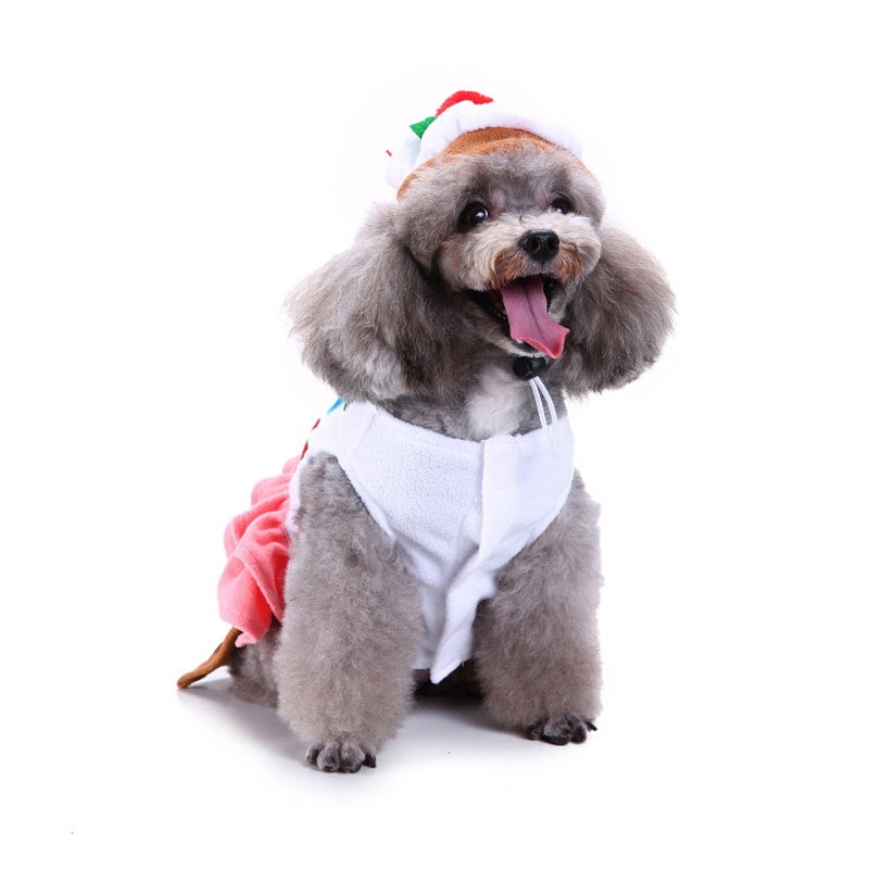 Colorful Party Costume With Geometric Patterns For Your Dogs - Woof Apparel