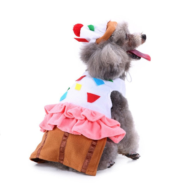 Colorful Party Costume With Geometric Patterns For Your Dogs - Woof Apparel