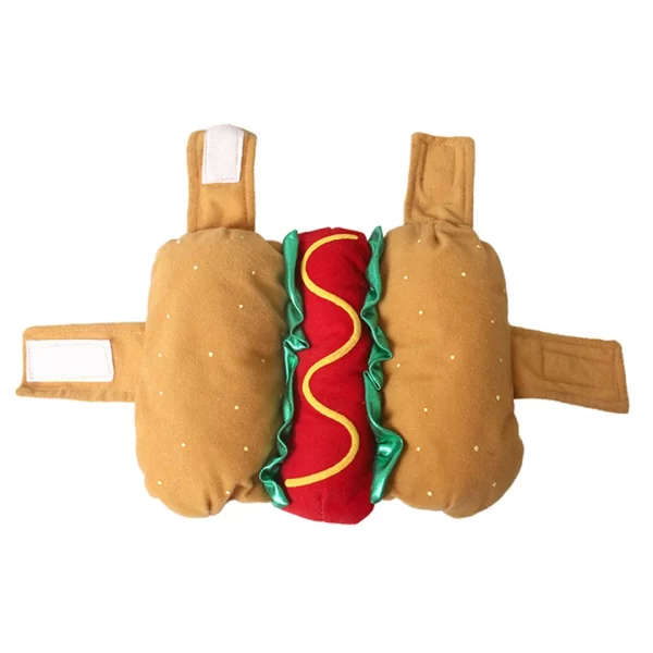 Pet Costume Hot Dog Shaped Dachshund Sausage - Image 2